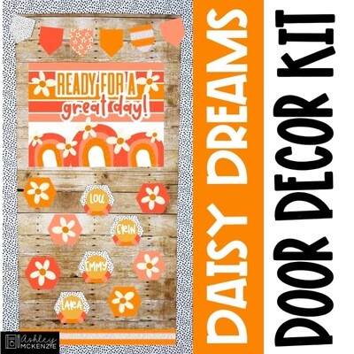 Daisy Dreams Classroom Door Decor Kit