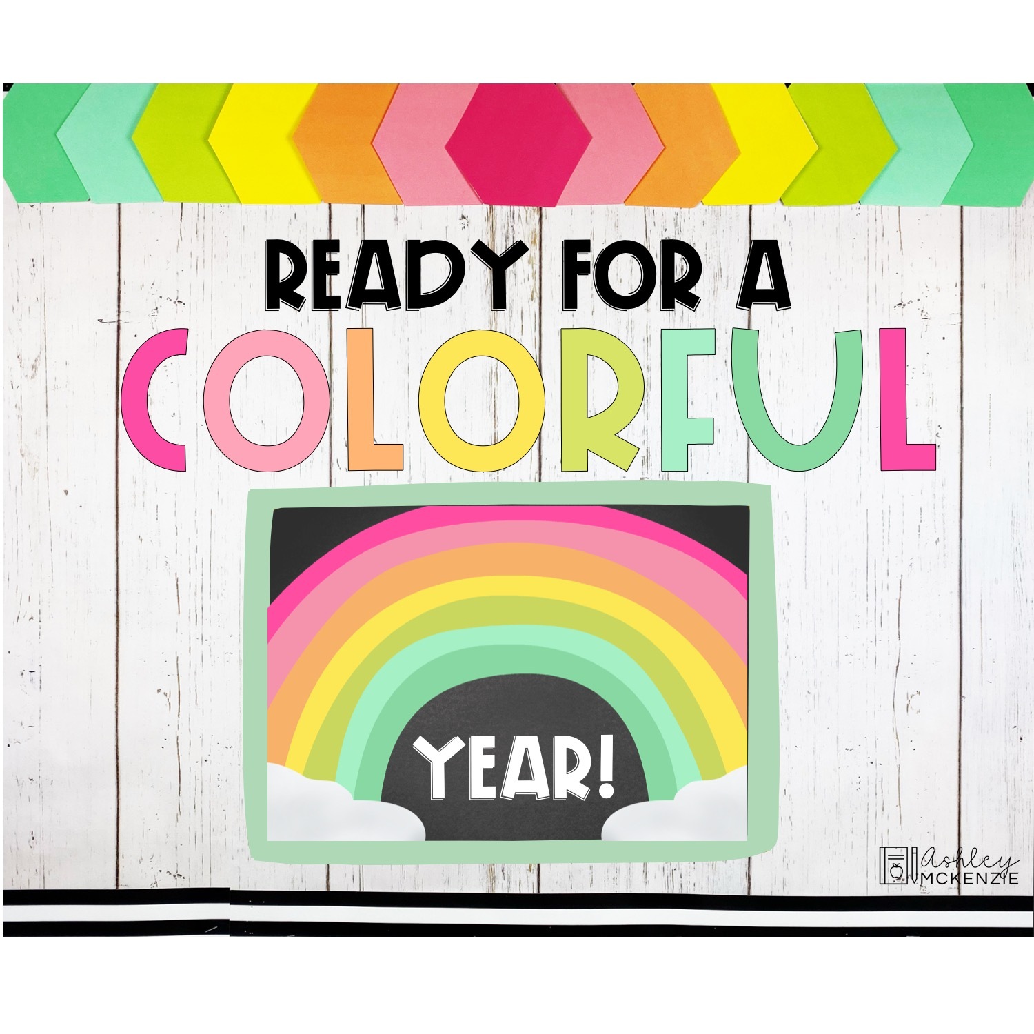 Rainbow All About Me Chalkboard, Star Student Chalkboard, STARSTUDENTC –  Bailey Bunch Designs