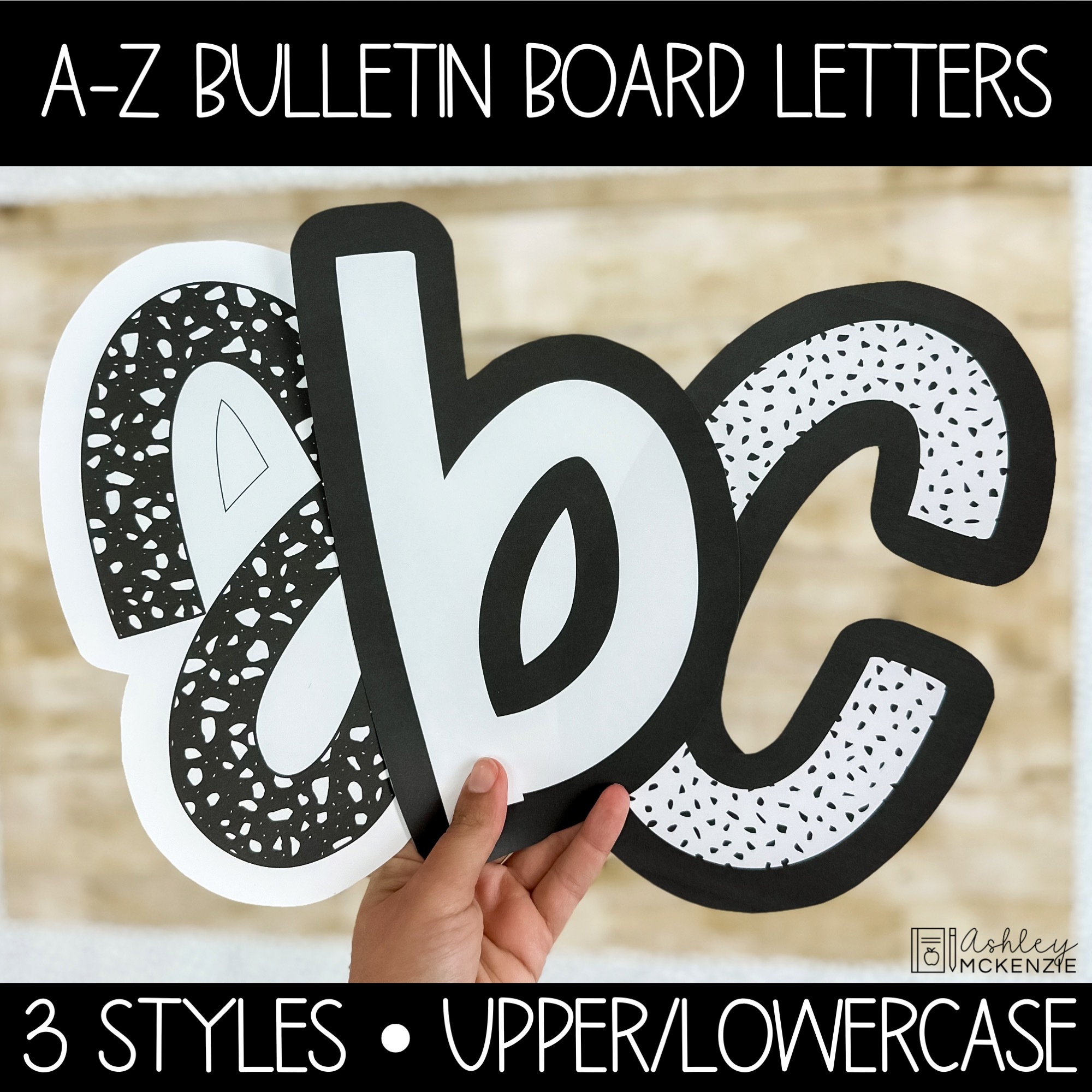 Chalkboard Bulletin Board Letters