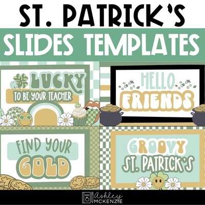 Retro St. Patrick's Day Google Slides and PowerPoint Templates