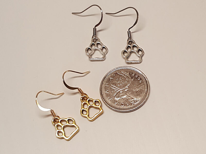 Paw Dangle Earrings