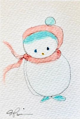 Queer Trans Friend - Watercolor Painting