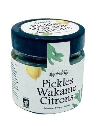 Pickles Wakamé -agrumes, 8pots de 110 grammes
