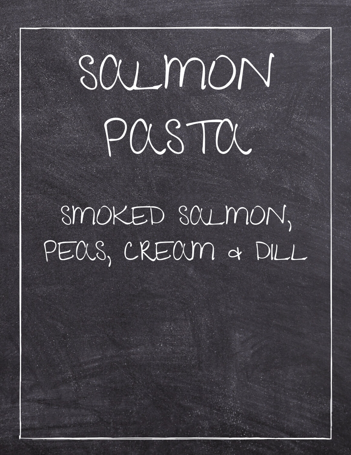 Pasta: Salmon