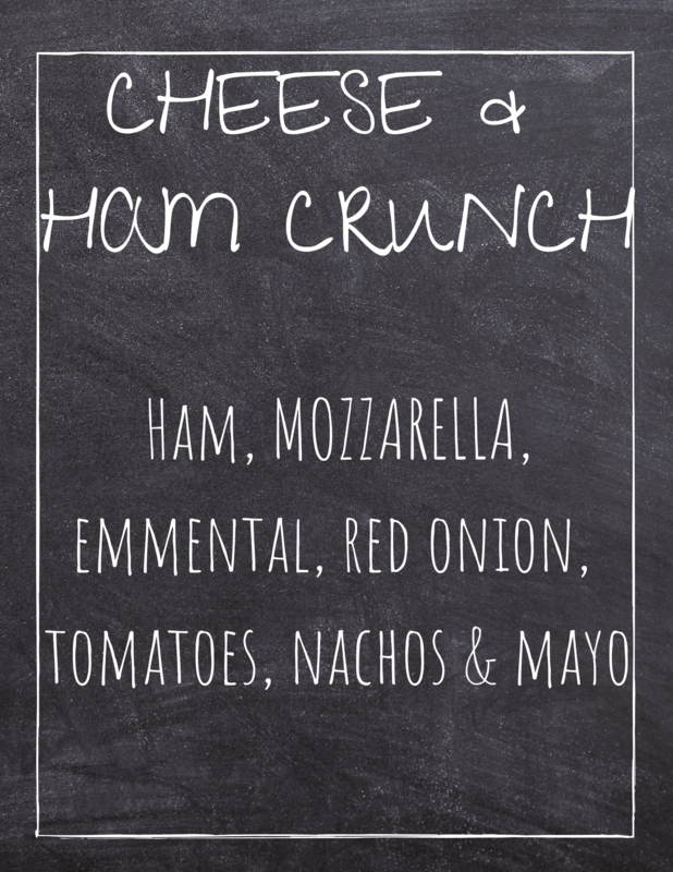 Cheese & Ham Crunch