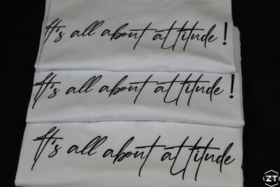 It&#39;s all about attitude! muška majica kratkih rukava