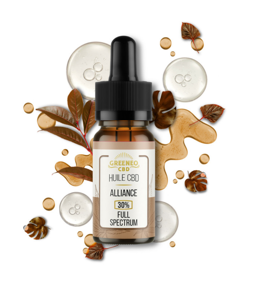 Óleo 30% Alliance Greeneo CBD - Full Spectrum (200 Gotas) (10ml)