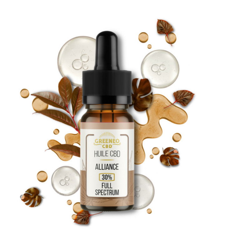 Óleo 30% Alliance Greeneo CBD - Full Spectrum (200 Gotas) (10ml)
