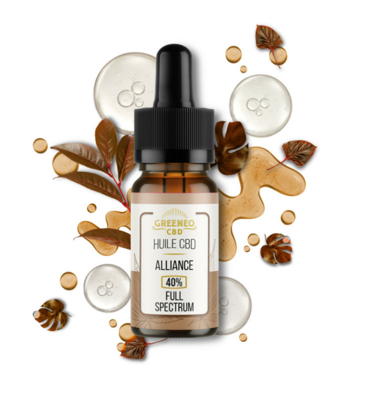 Óleo 40% Alliance Greeneo CBD - Full Spectrum (200 Gotas) (10ml)