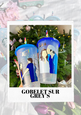 Gobelet Greys Anatomy (personnages au choix)