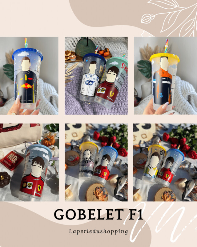 Gobelet sur la Formule 1