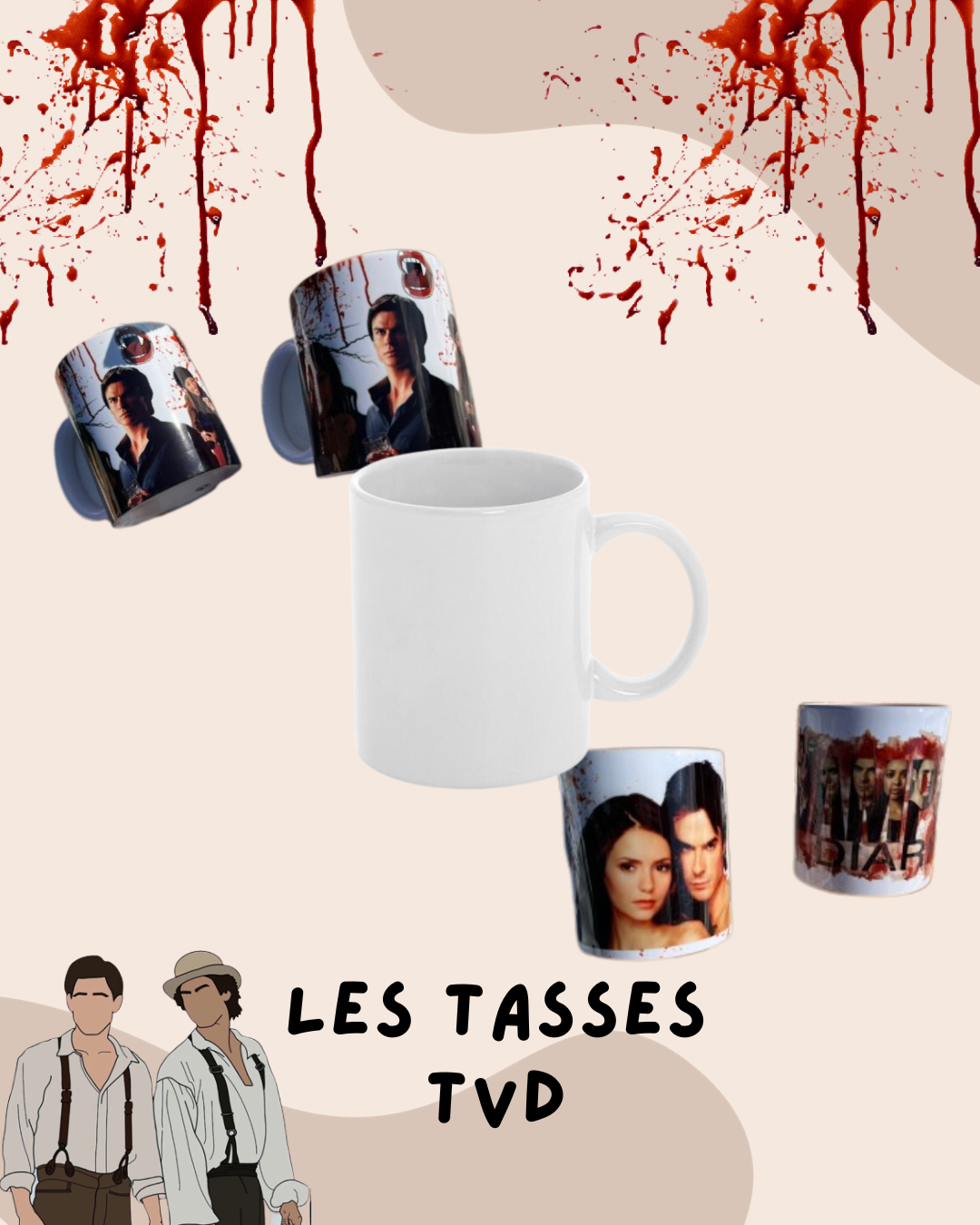 Personalized mug on TVD