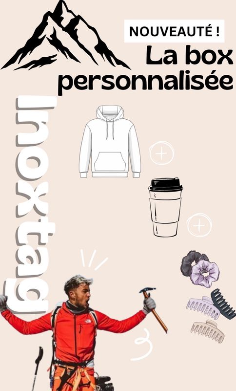 Box Inoxtag: un pull, un gobelet et accessoires 