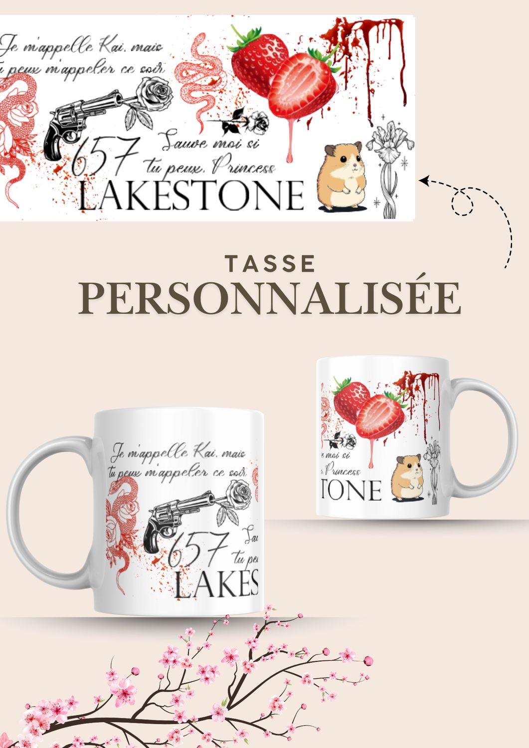 TASSE PERSONNALISÉE