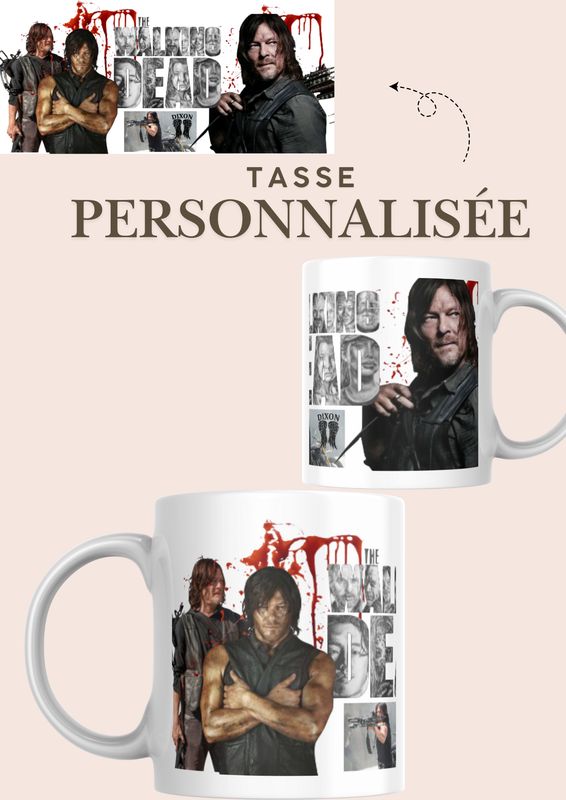 Tasse : walking dead sur daryl 