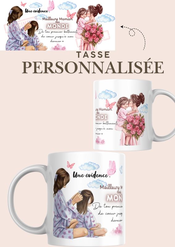 Tasse pour vos mamans, fêtes des mères 
