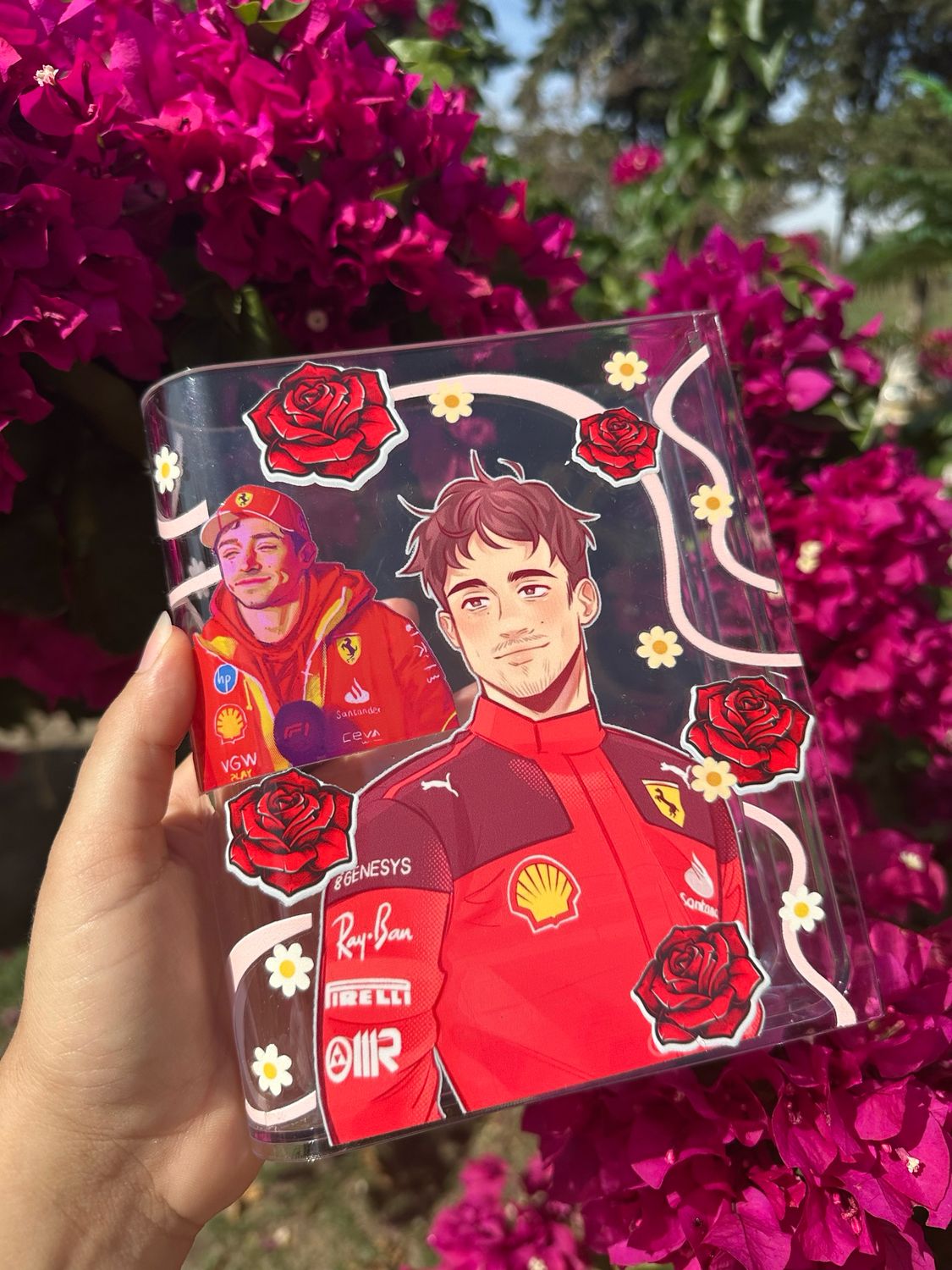 Vase livres personnalisé sur Charles disponible sans délai 