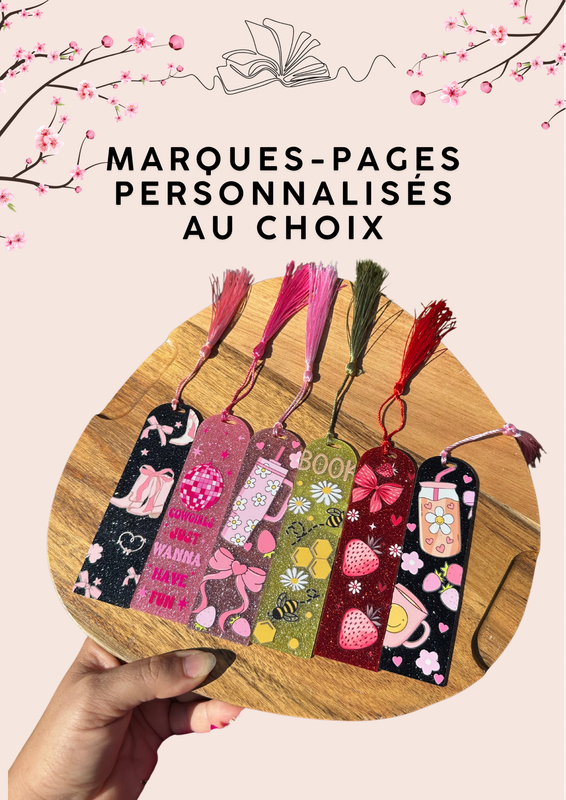 Marque page personnalisé, choisissez votre thème !