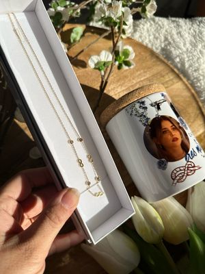 Collier Infini “À Contresens” – Le symbole d’un amour éternel en acier inoxydable