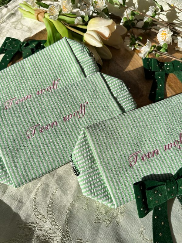 Pochette brodée : Teen Wolf 🐺