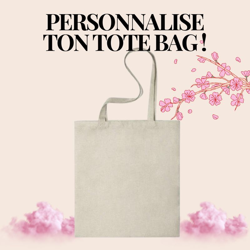 Tote bag personnalisé 