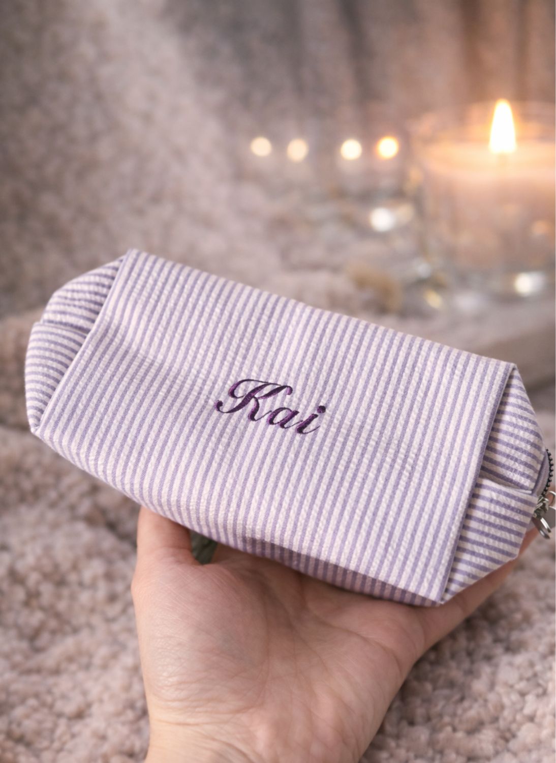 Pochette brodée : Kai 🐍🪲