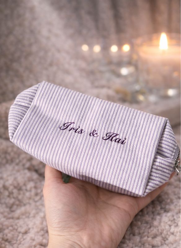 Pochette brodée : Kai &amp; Iris🐍🪲