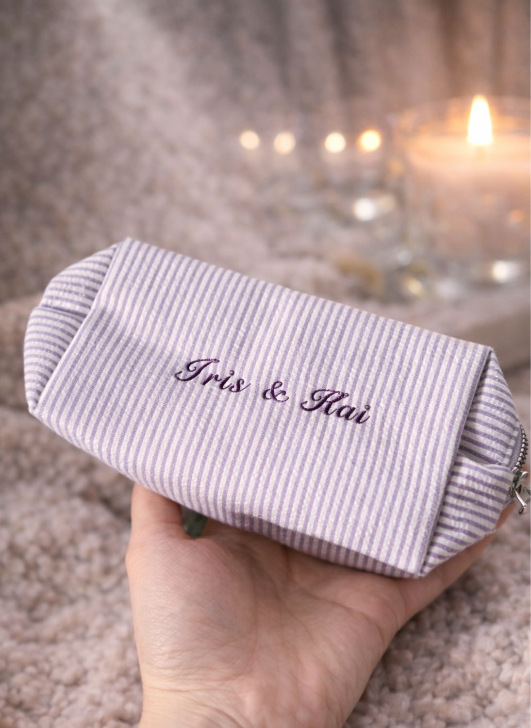 Pochette brodée : Kai &amp; Iris🐍🪲