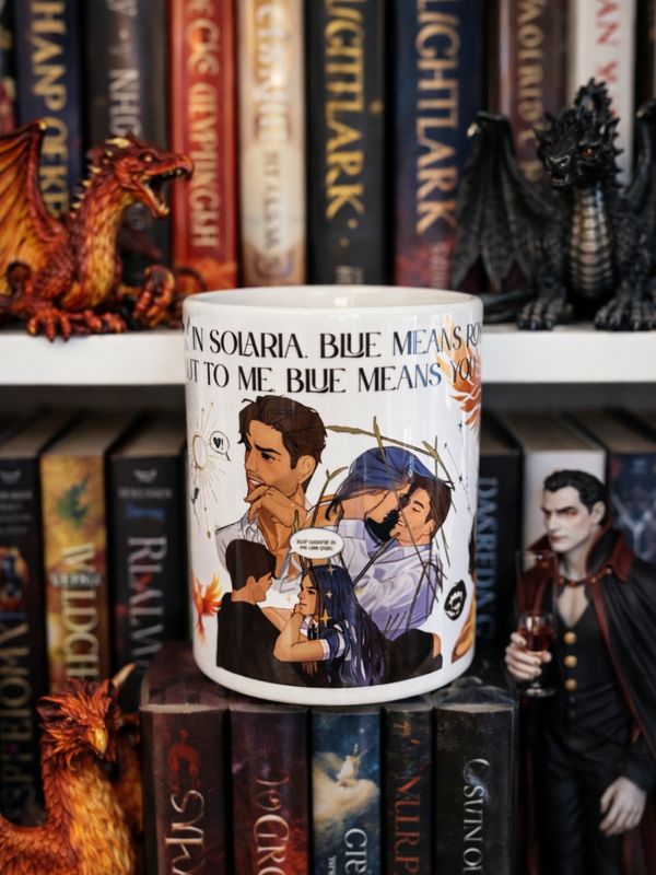 “In Solaria, blue means royal. But to me, blue means you.”- Zodiac Academy 🩵