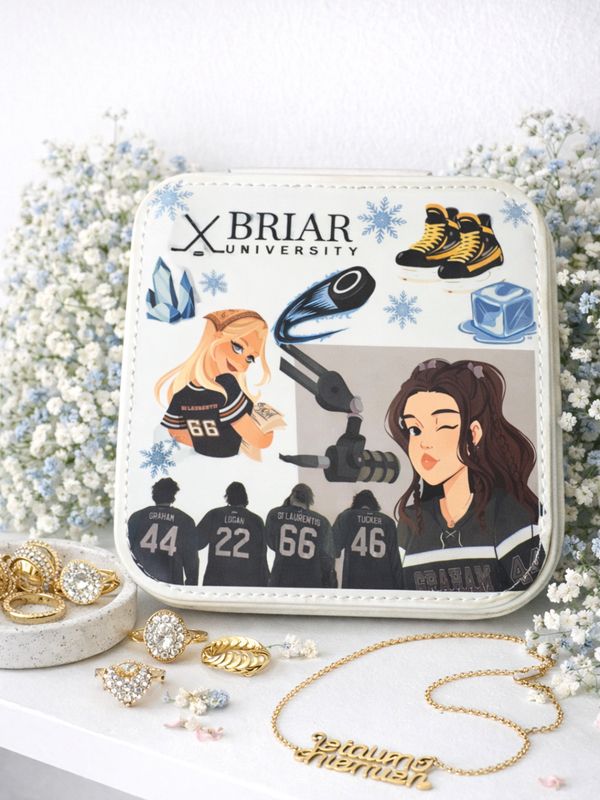 Inspiré de la thématique Off campus, cette boîte à bijoux est parfaite pour les fans de Hockey 🏒 