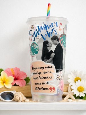 “Il y a des étés qui changent tout.” – Gobelet personnalisé Belly &amp; Conrad 🩵