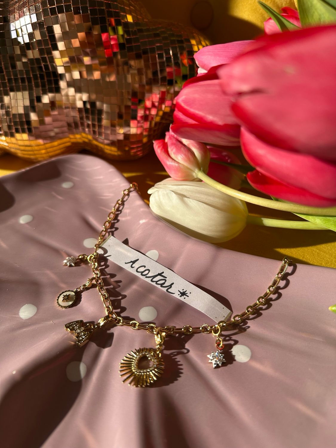 “Collier acotar - sous les étoiles de Velaris — tu es ma nuit et mon éternité.”