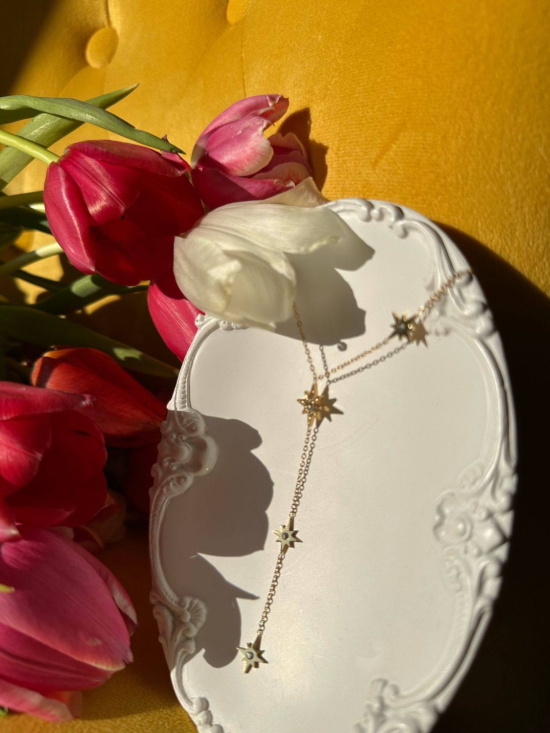 Collier Étoiles de Velaris — Lien d’âme et de destin ✨