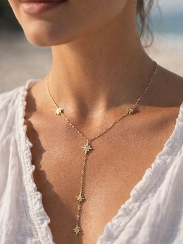 Collier Étoiles de Velaris — Lien d’âme et de destin ✨