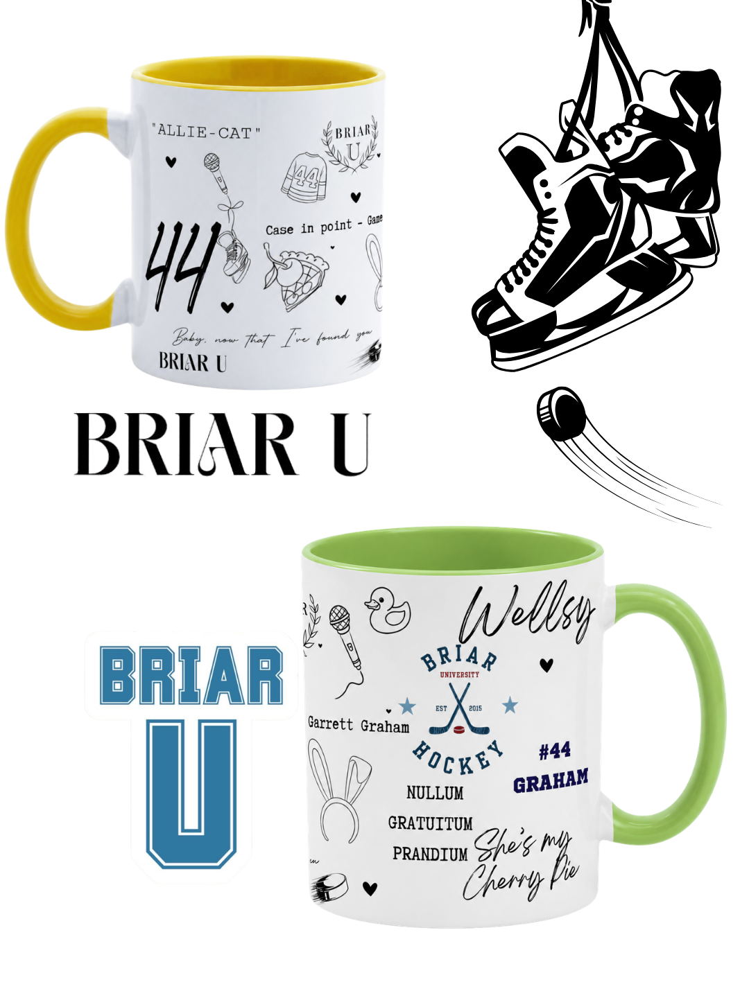     🏒☕ Romance books &amp; iced coffee - Tasse colorée surprise sur Off campus 🌸