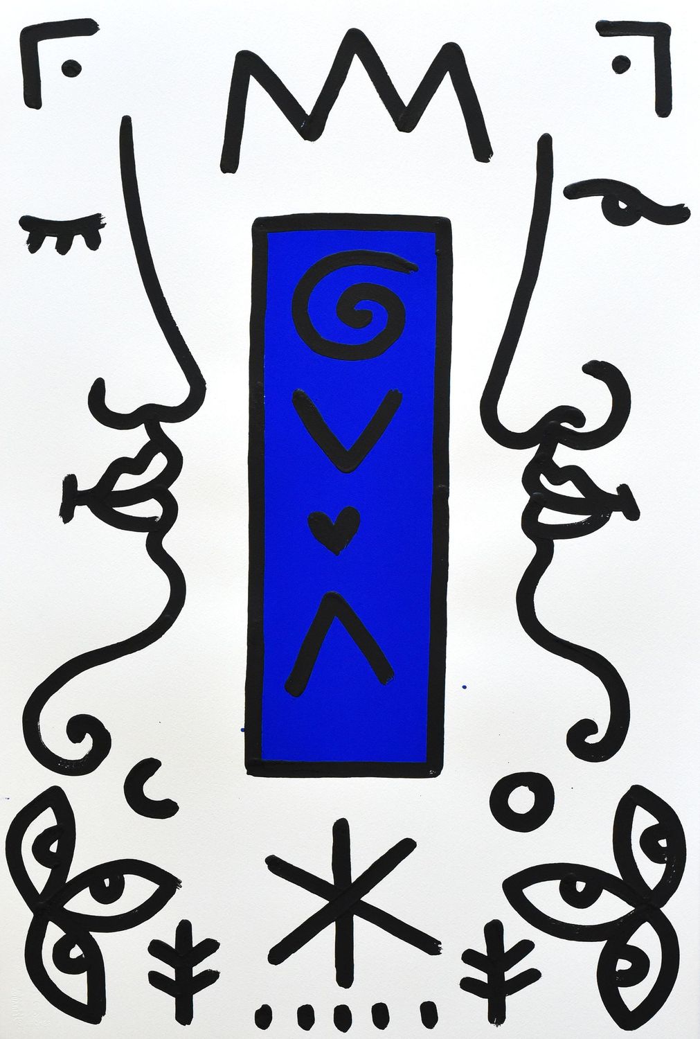 "La fente bleue"