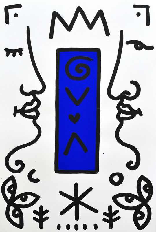 "La fente bleue"