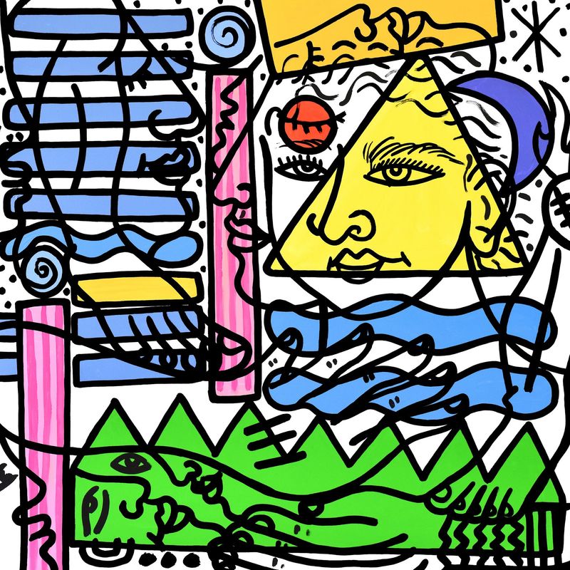 "Les Sept Collines" Print