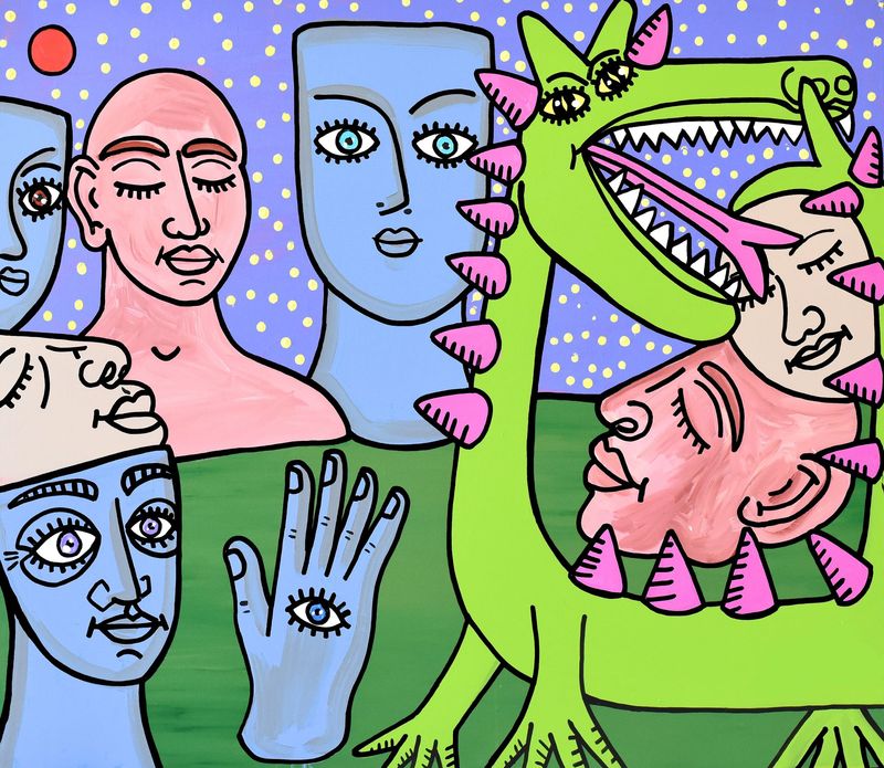 "Rêve de pierres" Print