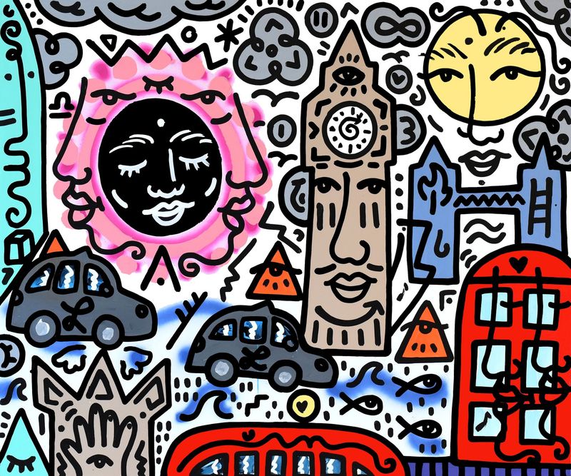 "London" Print