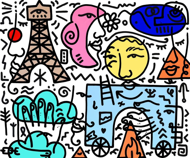 "Paris" Print