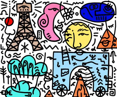 "Paris" Print