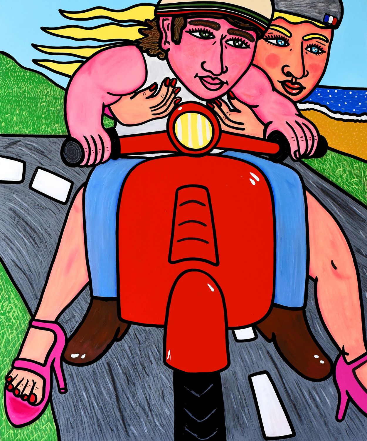 "La Vespa" Print