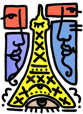 "La Tour Eiffel" Print