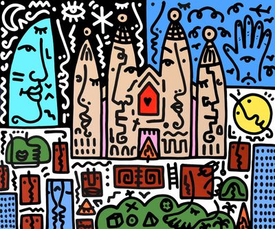 "Barcelone" Print
