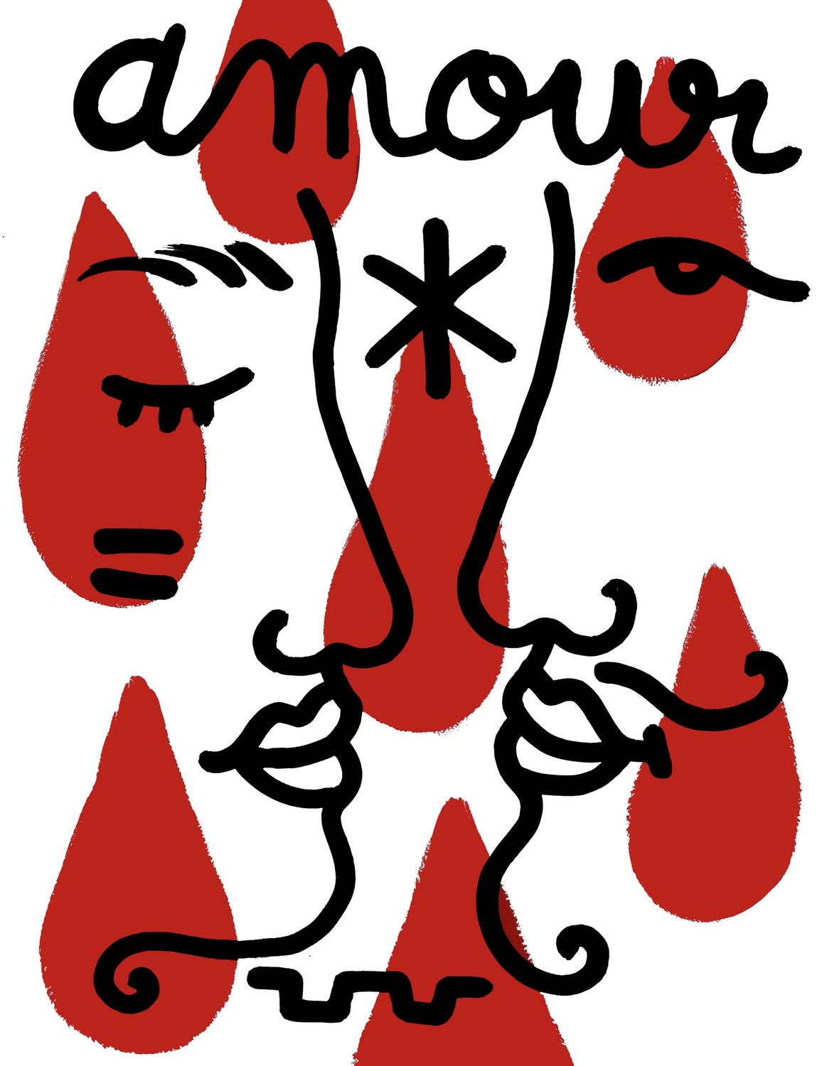 "Amour" Print