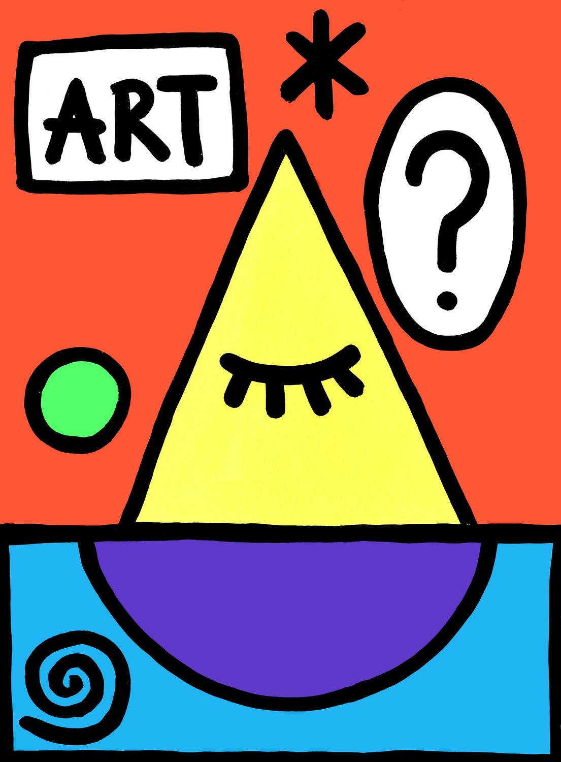 "Art ?" Print
