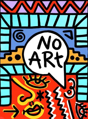 "No Art #1" Print