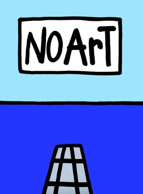 "No Art" Print