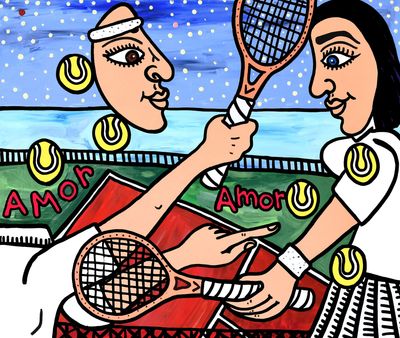 "Match point" Print